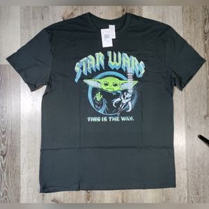 Star Wars Mandalorian Mens T-shirt XL Short Sleeve